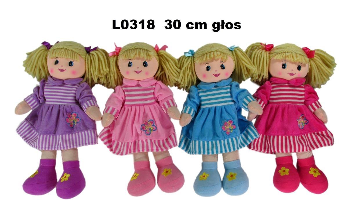 PLÜSCHSPIELPUPPE MIT STIMME 30 CM SONNTAG L0318 SONNTAG